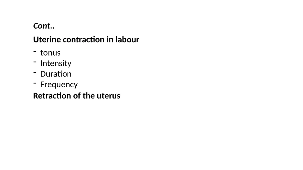 Normal Labour Introduction The usual duration of - slide 19 of 39