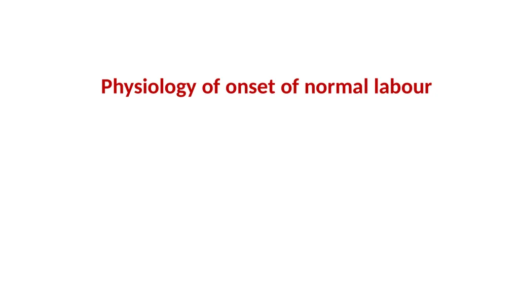 Normal Labour Introduction The usual duration of - slide 14 of 39