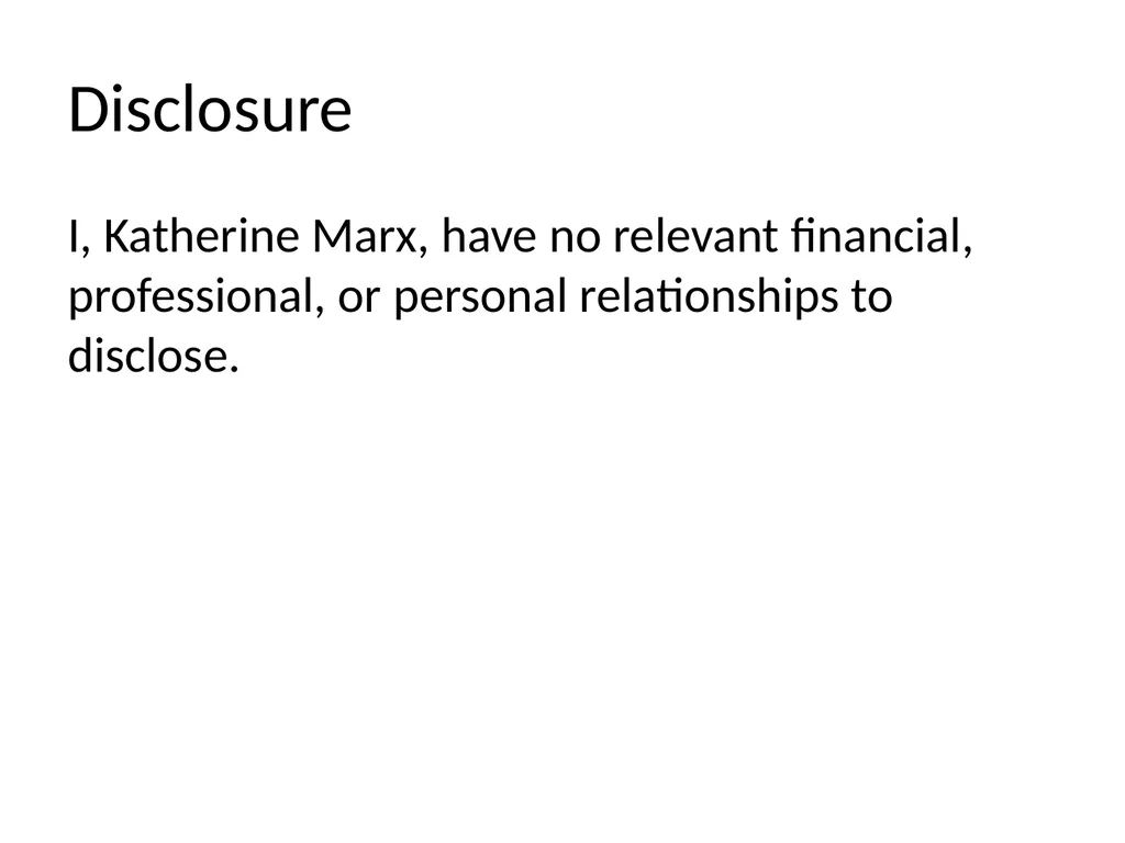 PrEP: HIV Pre-exposure Prophylaxis Katherine Marx, - slide 2 of 36