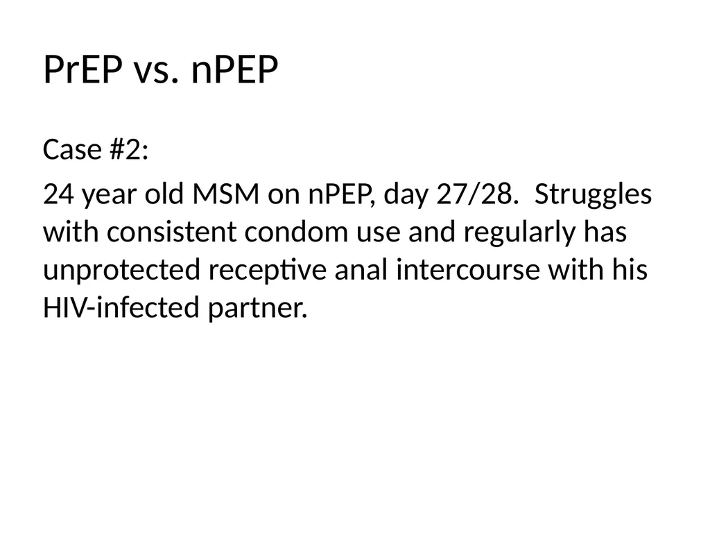 PrEP: HIV Pre-exposure Prophylaxis Katherine Marx, - slide 20 of 36