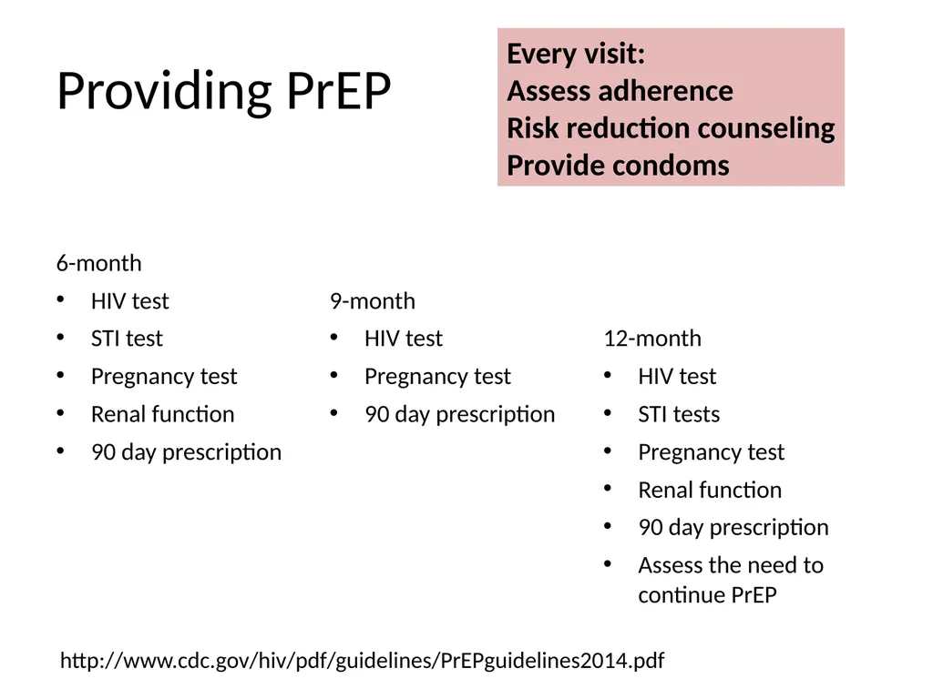 PrEP: HIV Pre-exposure Prophylaxis Katherine Marx, - slide 29 of 36