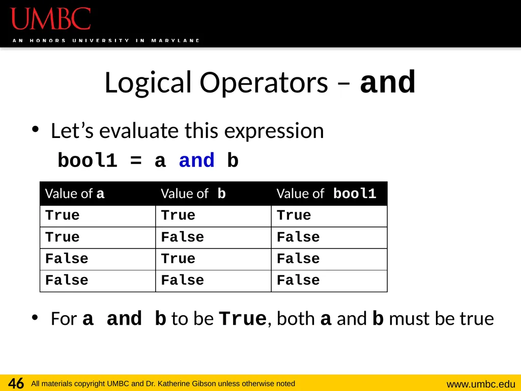 CMSC201 Computer Science I for Majors Lecture 03 – - slide 46 of 56