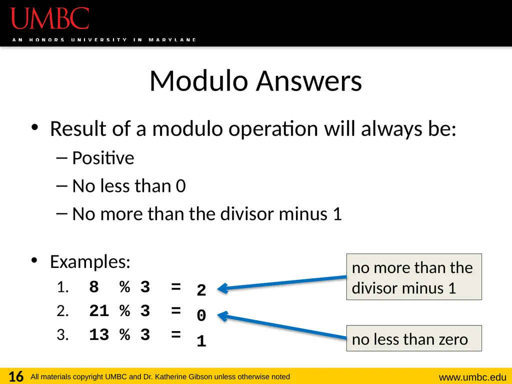 CMSC201 Computer Science I for Majors Lecture 03 – - slide 16 of 56