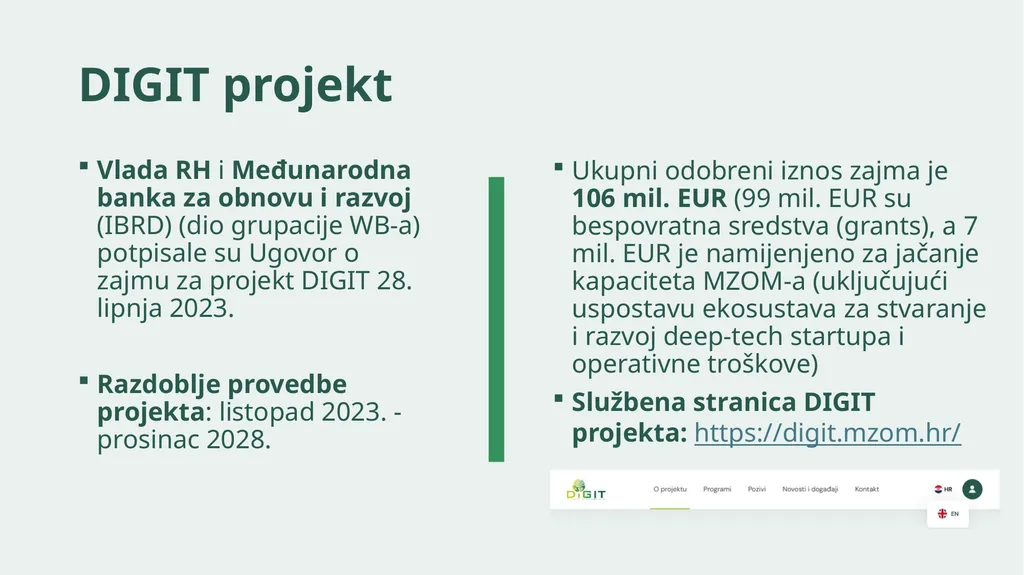 Radionica: Calls for proposals under the - slide 3 of 40