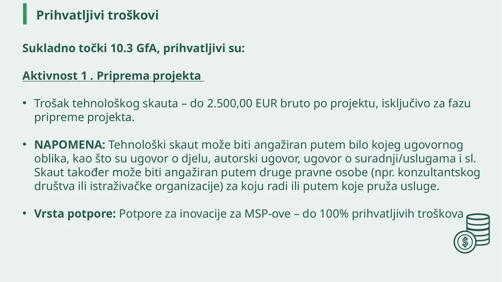 Radionica: Calls for proposals under the - slide 19 of 40