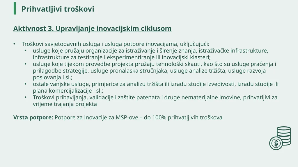 Radionica: Calls for proposals under the - slide 21 of 40