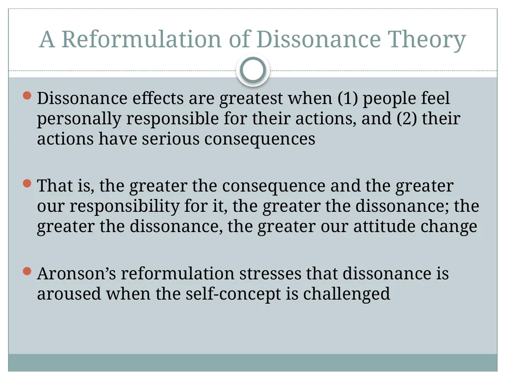 Self-Justification Self-Justification People are - slide 33 of 48