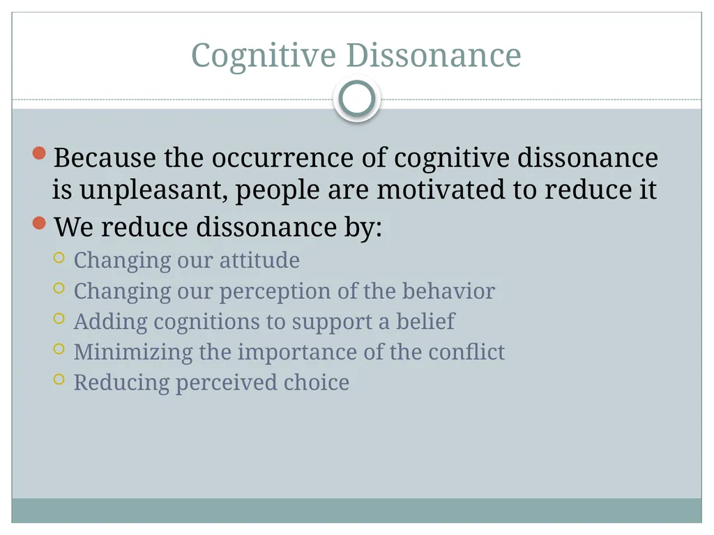 Self-Justification Self-Justification People are - slide 5 of 48