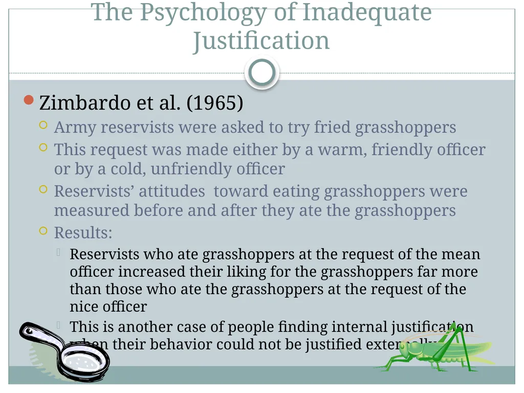 Self-Justification Self-Justification People are - slide 31 of 48