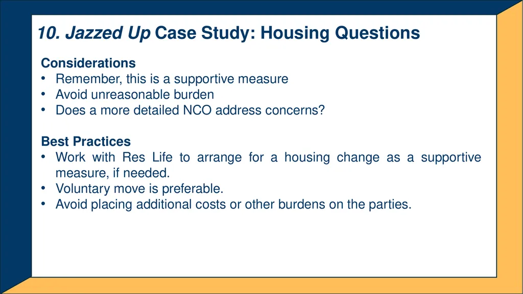 Advanced Title IX Coordinator Workshop Intake and - slide 34 of 51