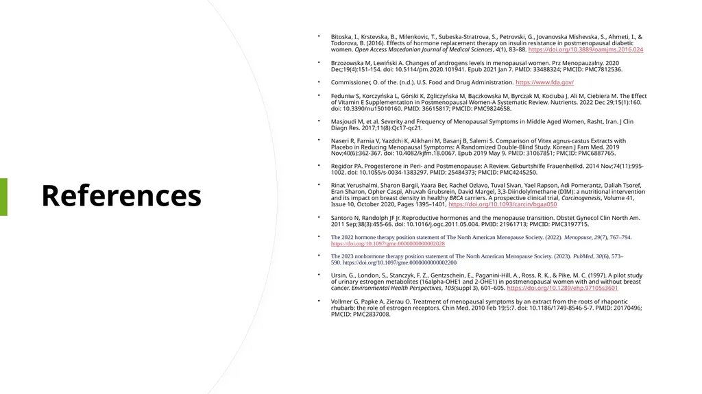 Menopause an Integrative Approach Deidre Arms, - slide 50 of 50