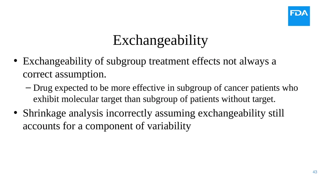Use of Bayesian Hierarchical Models in the - slide 43 of 60
