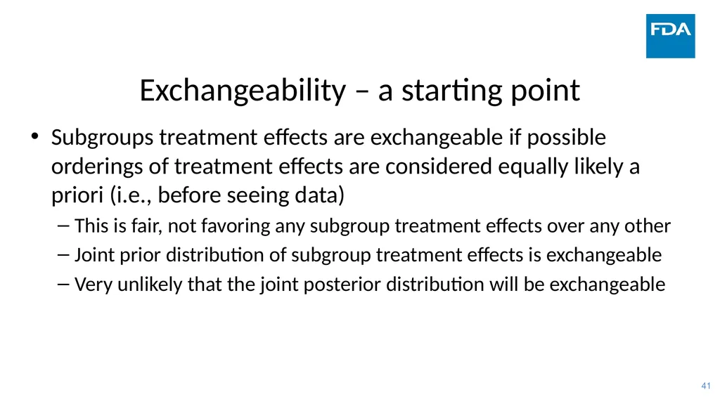 Use of Bayesian Hierarchical Models in the - slide 41 of 60