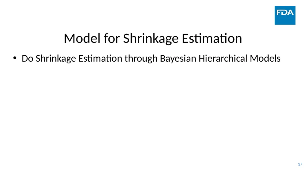 Use of Bayesian Hierarchical Models in the - slide 37 of 60