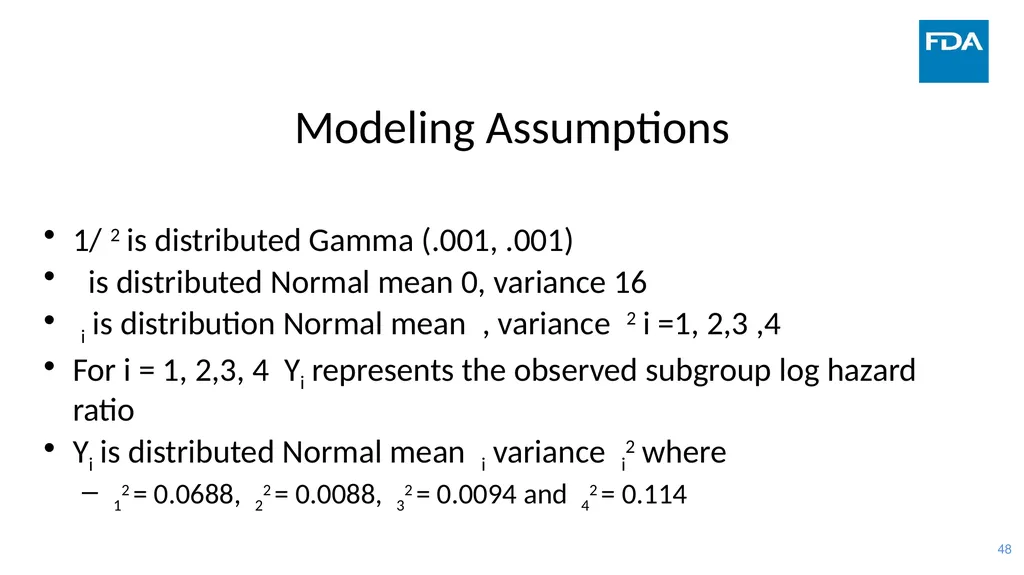 Use of Bayesian Hierarchical Models in the - slide 48 of 60