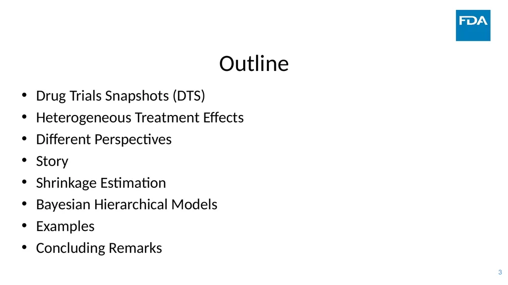 Use of Bayesian Hierarchical Models in the - slide 3 of 60
