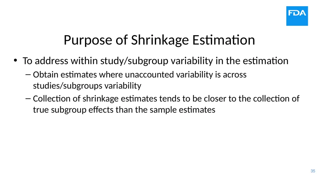 Use of Bayesian Hierarchical Models in the - slide 35 of 60