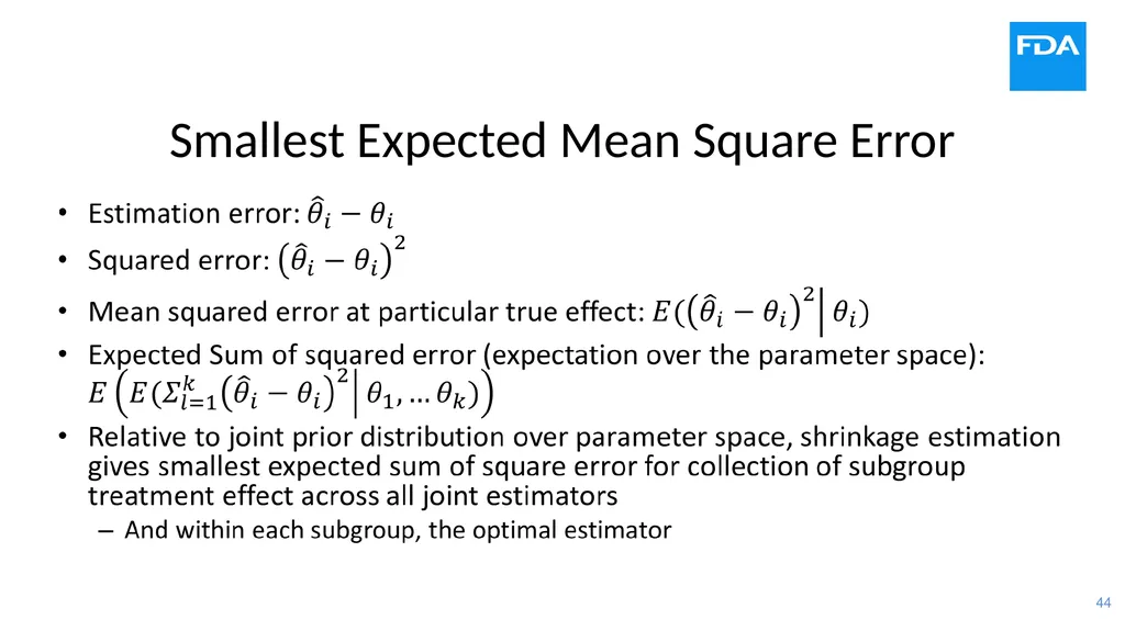 Use of Bayesian Hierarchical Models in the - slide 44 of 60