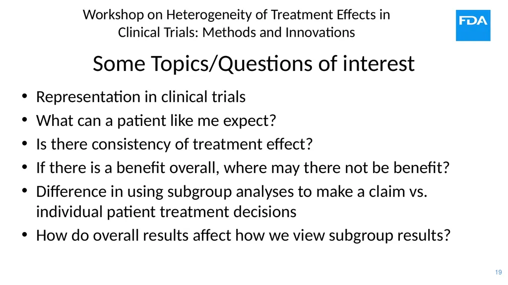Use of Bayesian Hierarchical Models in the - slide 19 of 60