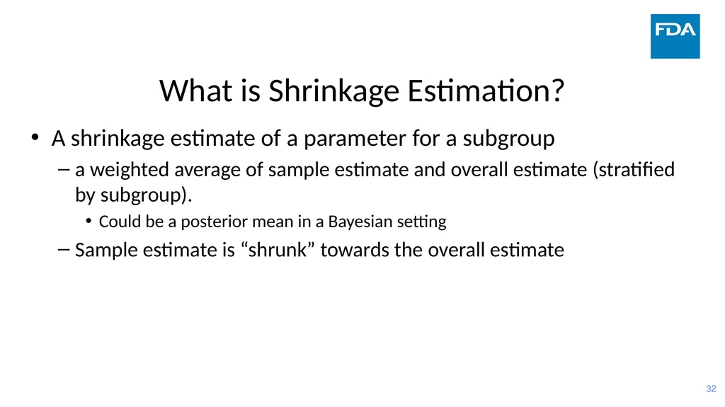 Use of Bayesian Hierarchical Models in the - slide 32 of 60