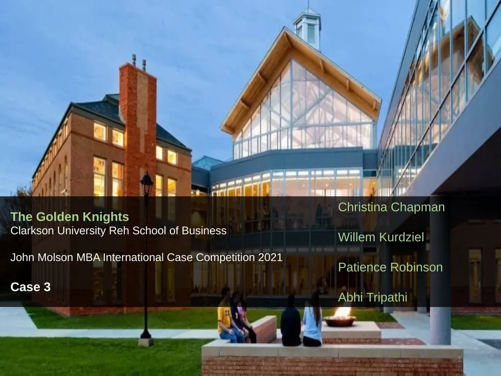 The Golden Knights Clarkson University Reh School - slide 1 of 8