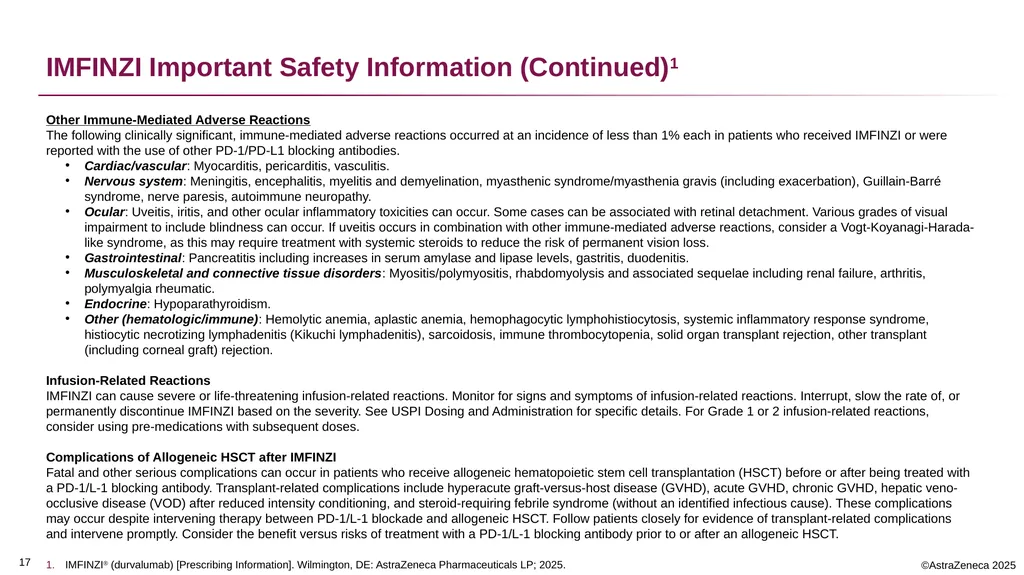 0 Important Information for Healthcare Providers - slide 17 of 20