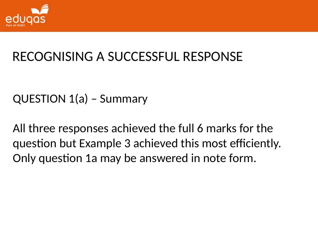 A level ENGLISH LANGUAGE Component 2 QUESTION 1(a) - slide 6 of 53
