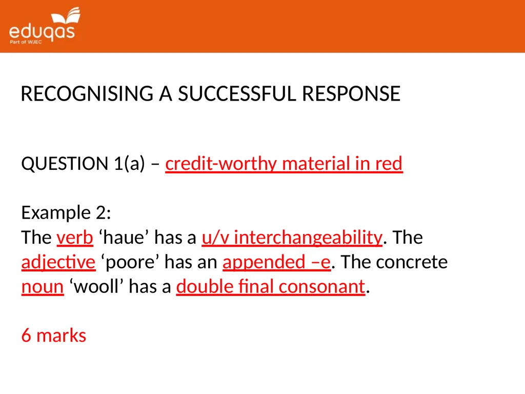 A level ENGLISH LANGUAGE Component 2 QUESTION 1(a) - slide 4 of 53