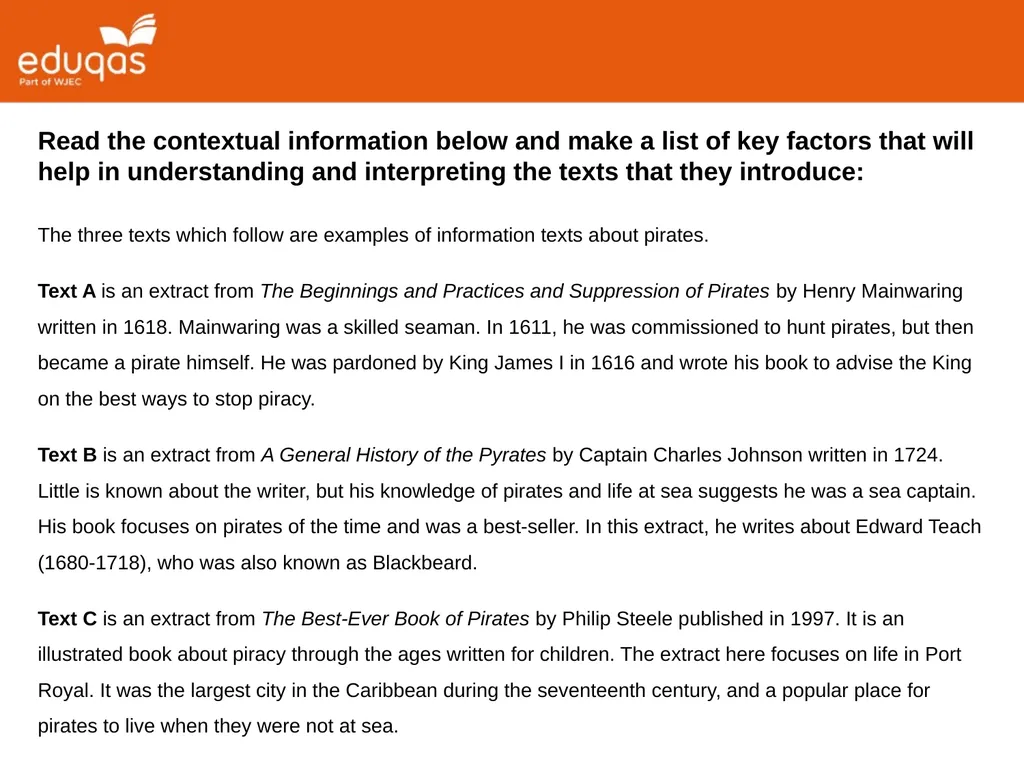 A level ENGLISH LANGUAGE Component 2 QUESTION 1(a) - slide 33 of 53