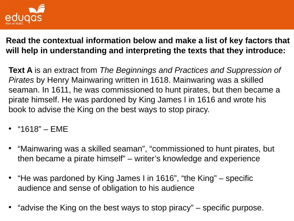 A level ENGLISH LANGUAGE Component 2 QUESTION 1(a) - slide 34 of 53