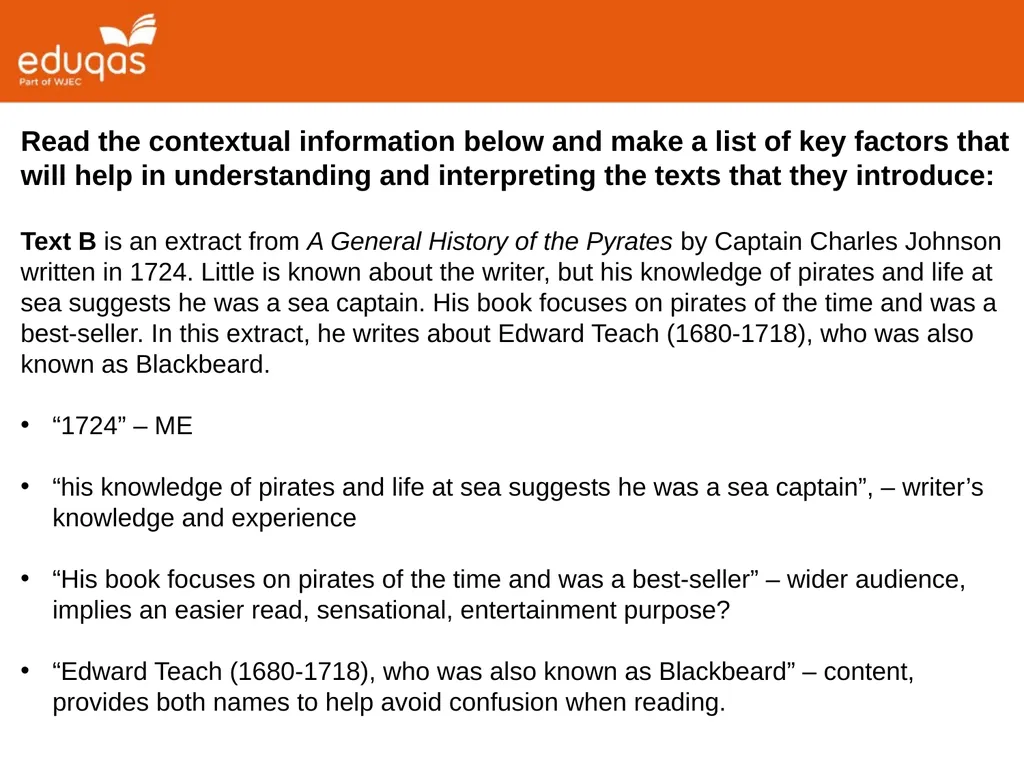A level ENGLISH LANGUAGE Component 2 QUESTION 1(a) - slide 35 of 53