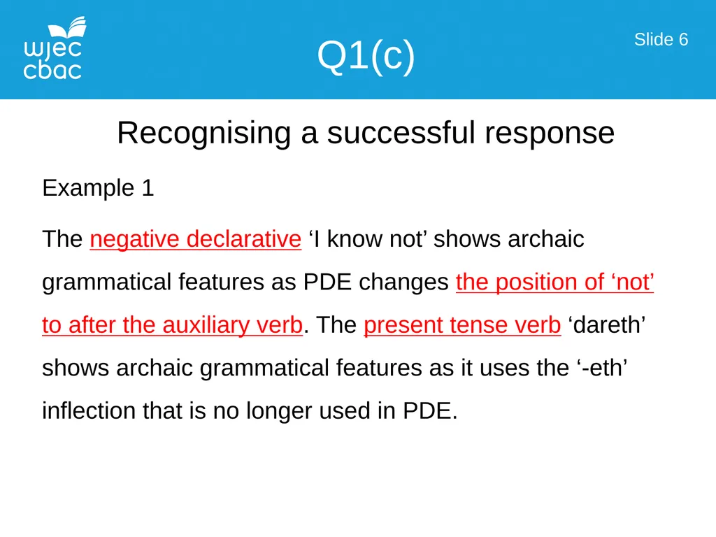 Language Over Time Working with AO3 Slide 1 Those - slide 6 of 46