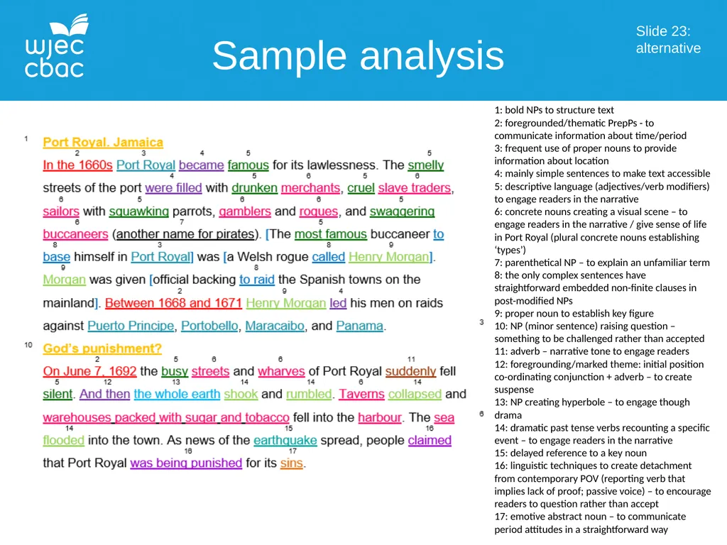 Language Over Time Working with AO3 Slide 1 Those - slide 25 of 46