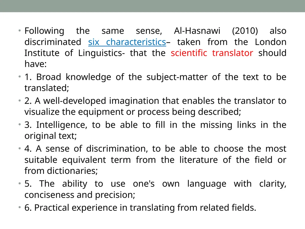 Technical & scientific translation General - slide 16 of 60