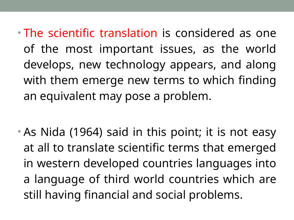 Technical & scientific translation General - slide 7 of 60