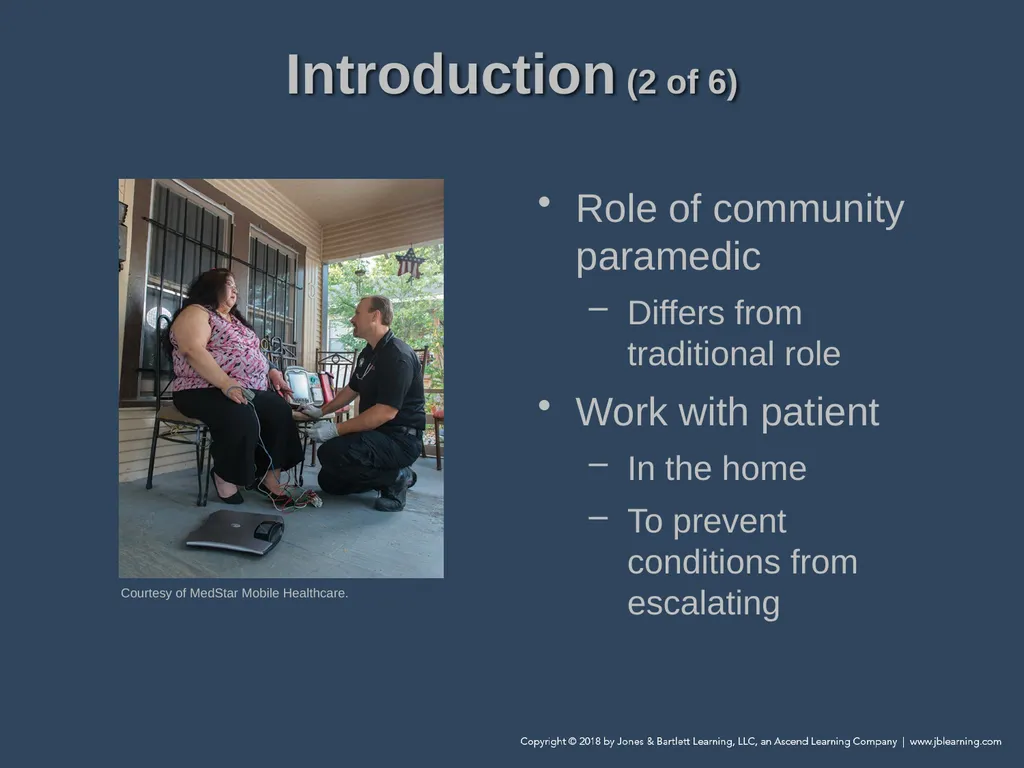 Chapter 1 Introduction to Community Paramedicine - slide 4 of 29