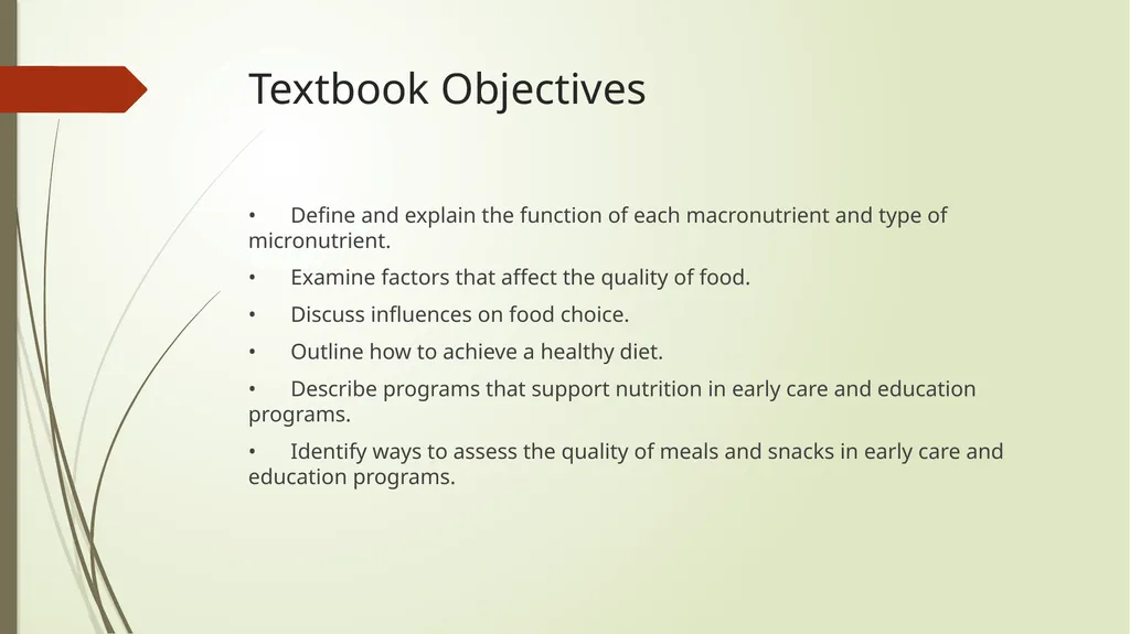 Safety, Health, and Nutrition in Early Childhood - slide 2 of 23