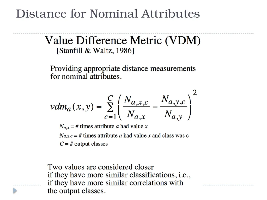 K Nearest Neighbor Classification Bayes - slide 16 of 32