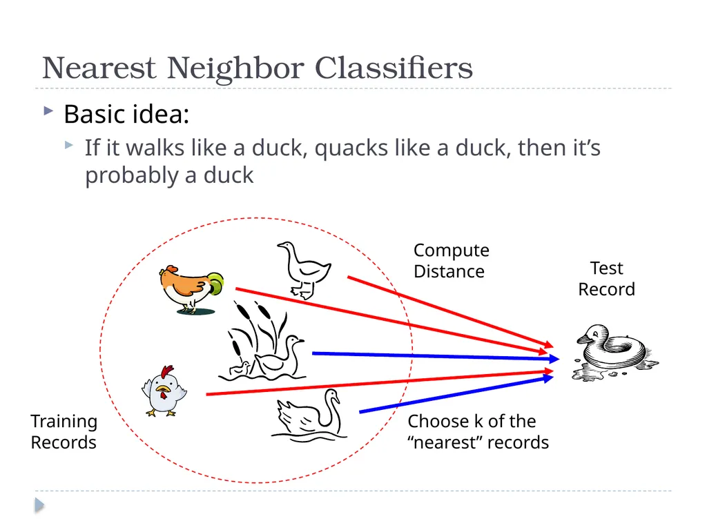 K Nearest Neighbor Classification Bayes - slide 4 of 32