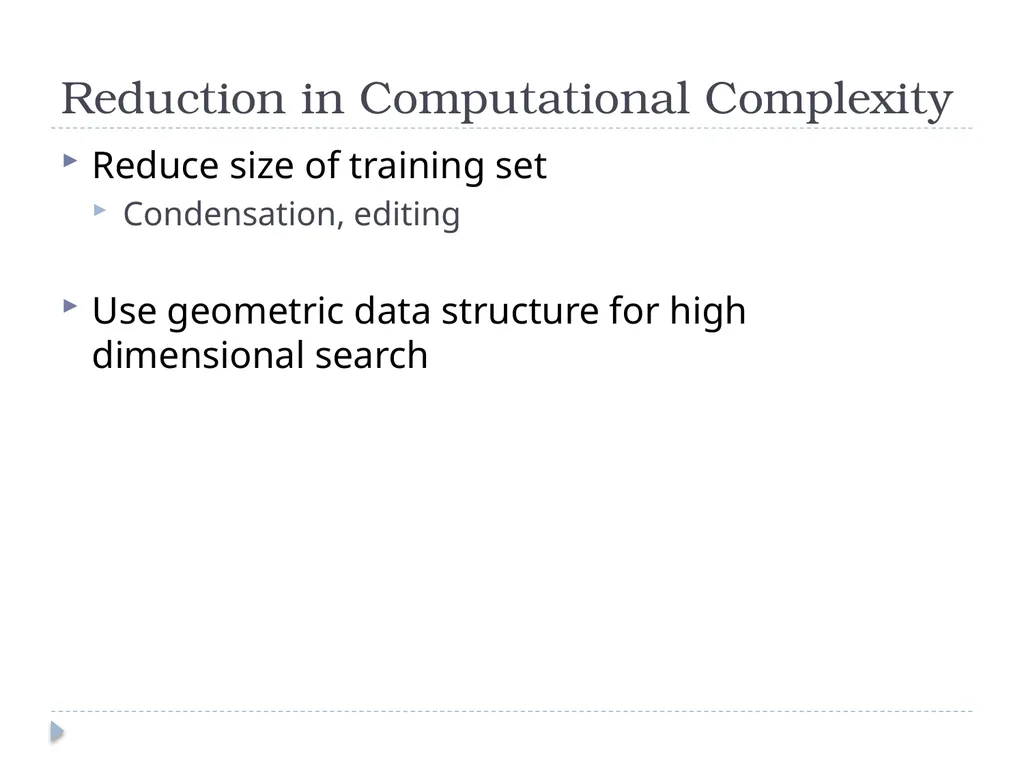 K Nearest Neighbor Classification Bayes - slide 19 of 32