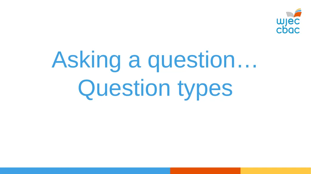 WJEC A Level Speaking Unit 3 - slide 4 of 18