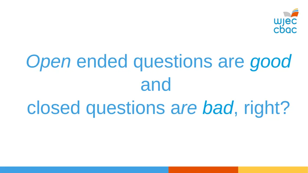 WJEC A Level Speaking Unit 3 - slide 6 of 18