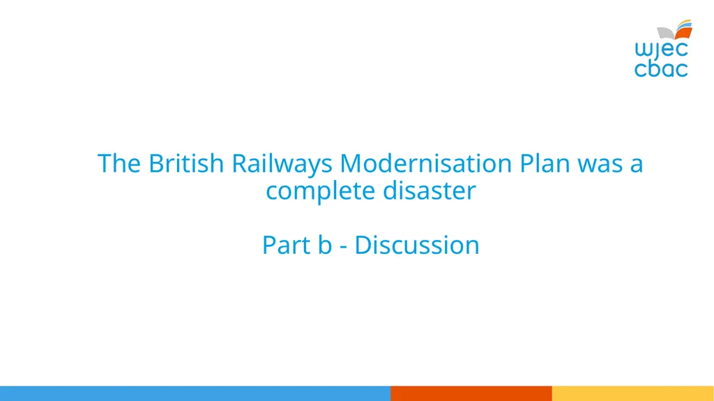 WJEC A Level Speaking Unit 3 - slide 13 of 18