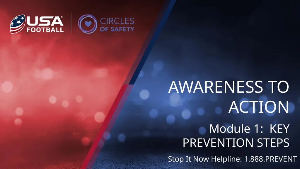 AWARENESS TO ACTION Module 1: KEY PREVENTION - slide 1 of 25