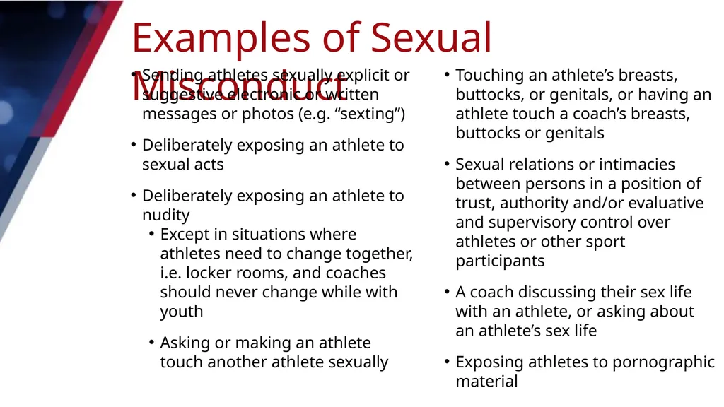 AWARENESS TO ACTION Module 1: KEY PREVENTION - slide 20 of 25