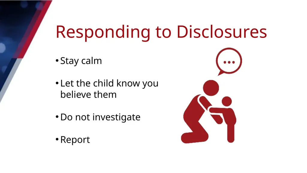 AWARENESS TO ACTION Module 1: KEY PREVENTION - slide 15 of 25