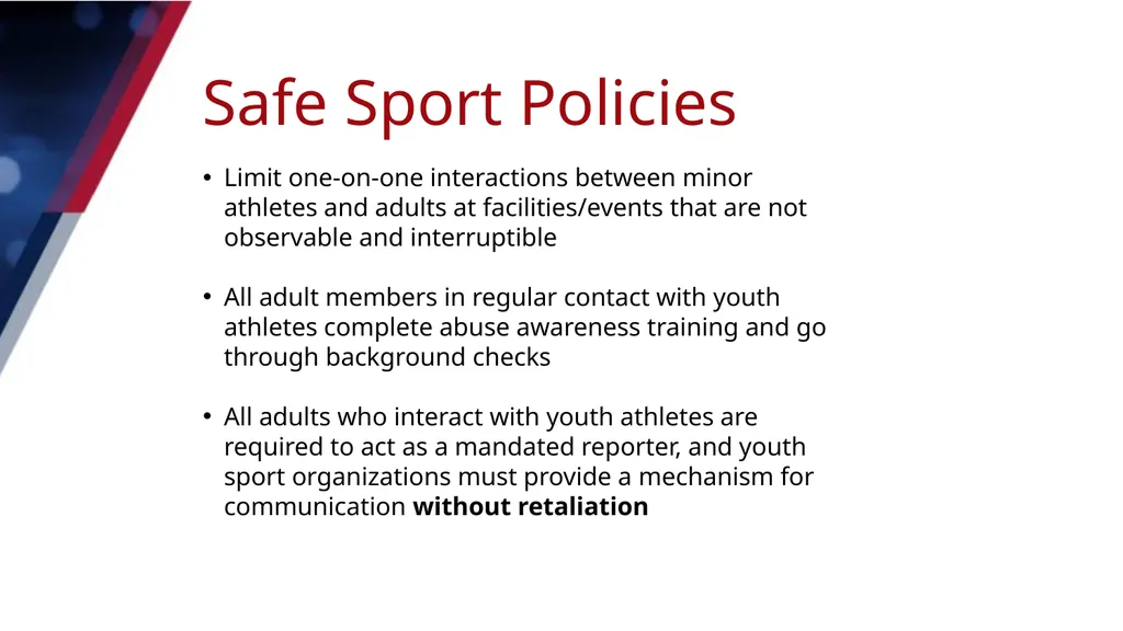 AWARENESS TO ACTION Module 1: KEY PREVENTION - slide 13 of 25