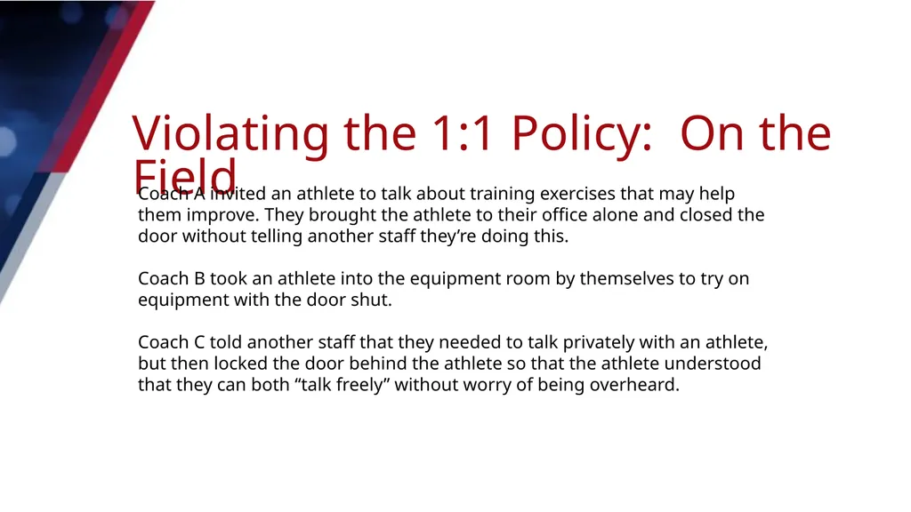 AWARENESS TO ACTION Module 1: KEY PREVENTION - slide 23 of 25