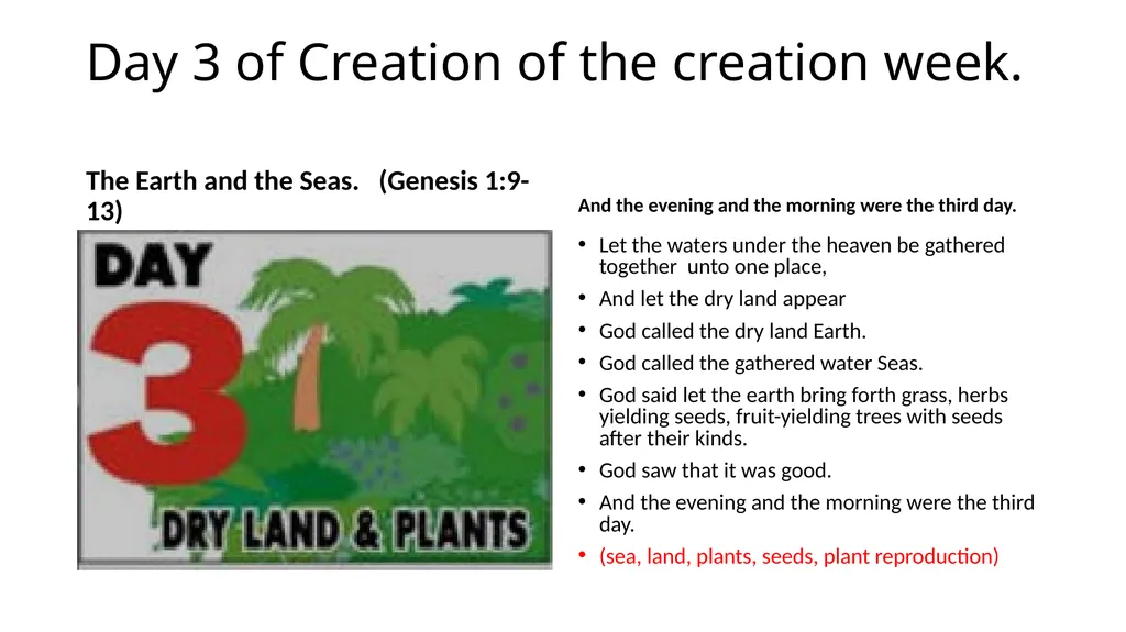 CREATION SEVENTH DAY ADVENTIST Fundamental Belief - slide 9 of 18