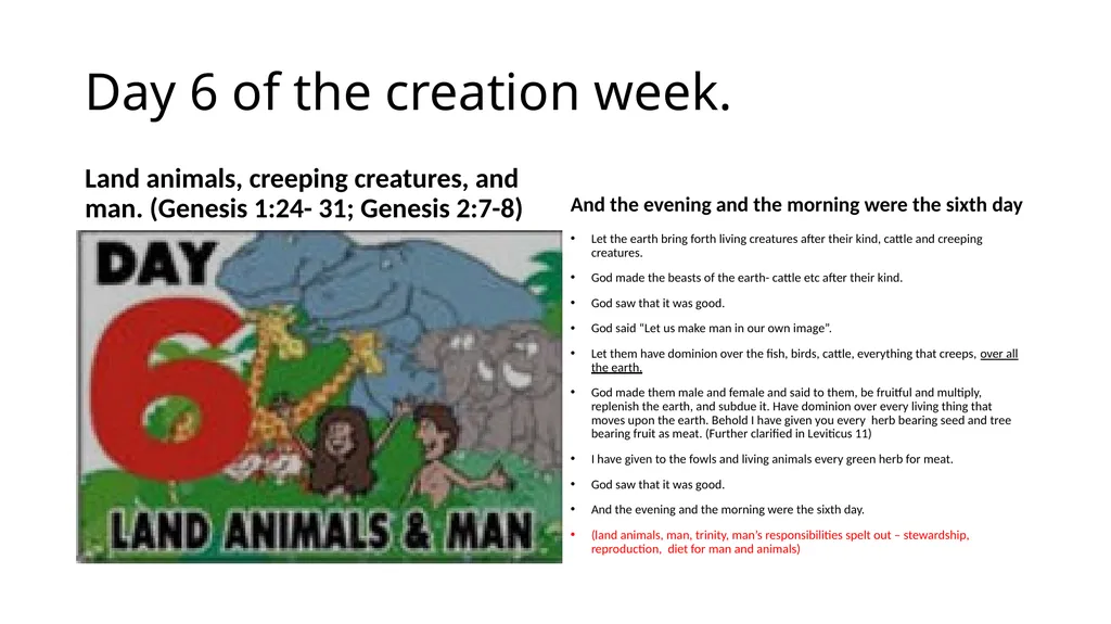 CREATION SEVENTH DAY ADVENTIST Fundamental Belief - slide 12 of 18